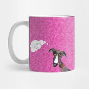 LOVING GREYHOUND Mug